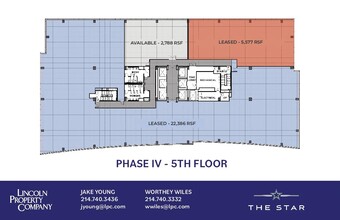 17 Cowboys Way, Frisco, TX for lease Floor Plan- Image 1 of 1