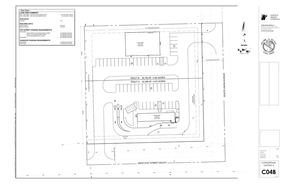 1802 W 81st St, Tulsa, OK for sale - Site Plan - Image 3 of 4