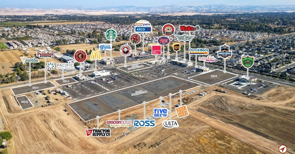 SWC Shaw & Leonard, Clovis, CA for lease - Building Photo - Image 3 of 3