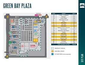 1499-1593 W Mason St, Green Bay, WI for lease Site Plan- Image 1 of 1