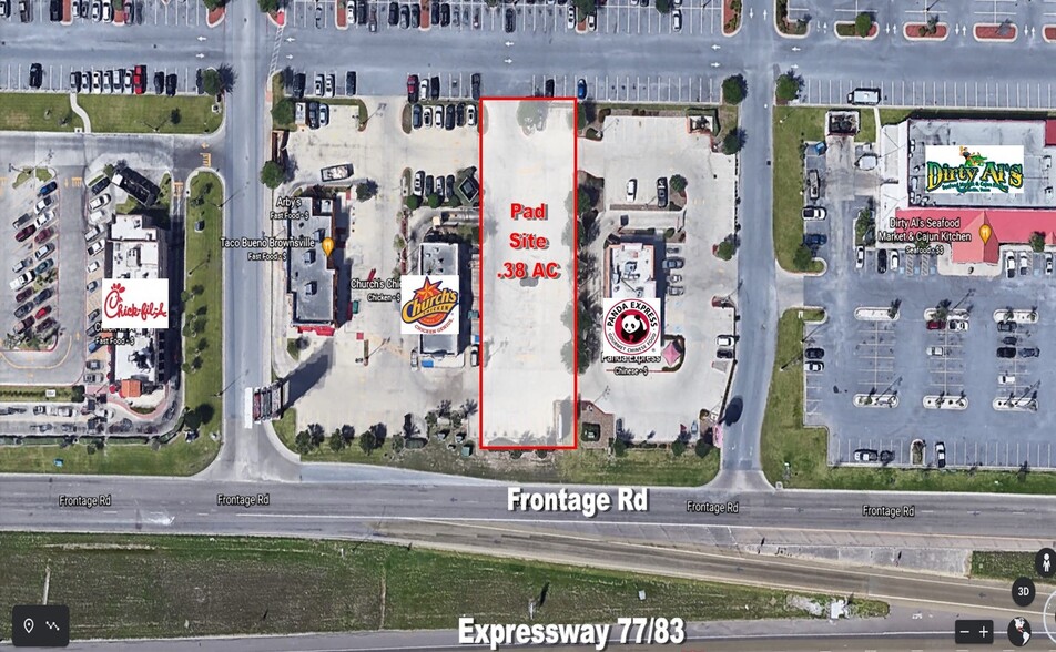 Expressway 77/83, Brownsville, TX for lease - Aerial - Image 1 of 3