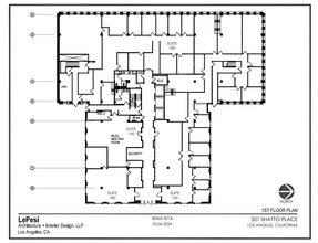 501 Shatto Pl, Los Angeles, CA for lease Floor Plan- Image 1 of 1