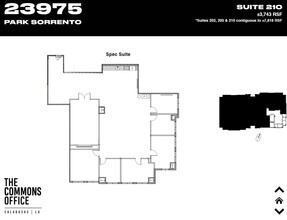 24025 Park Sorrento, Calabasas, CA for lease Floor Plan- Image 1 of 1