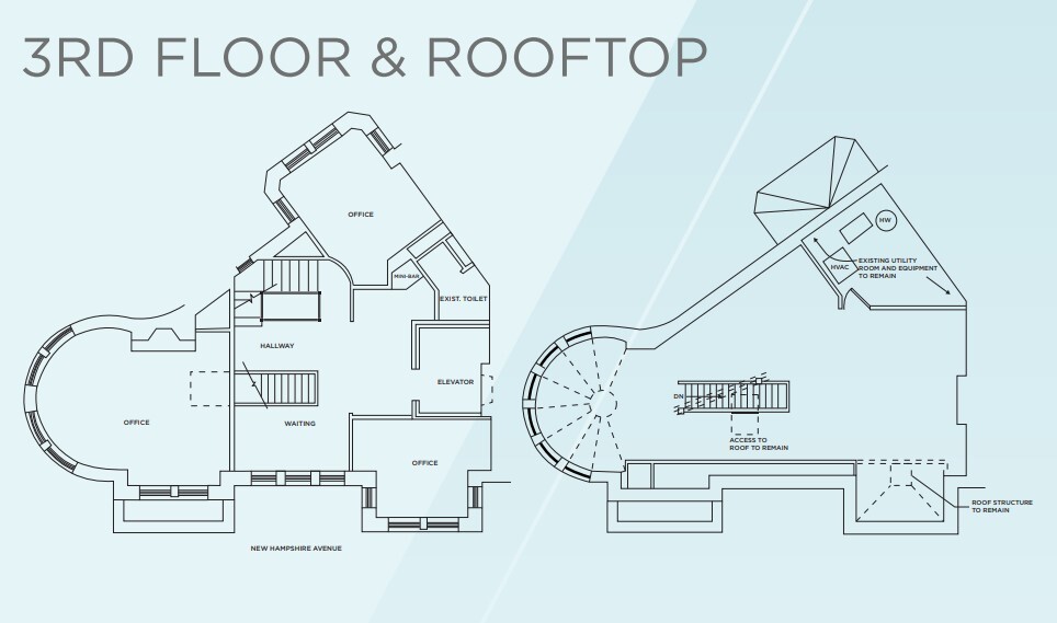 1011 New Hampshire Ave NW, Washington, DC for lease Floor Plan- Image 1 of 1