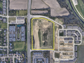 Kirk Rd & Wind Energy Pass Rd, Batavia, IL - aerial  map view - Image1