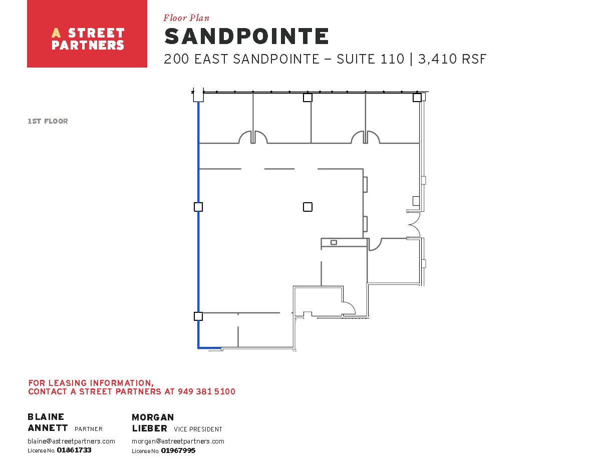 200 E Sandpointe Ave, Santa Ana, CA for lease Floor Plan- Image 1 of 1