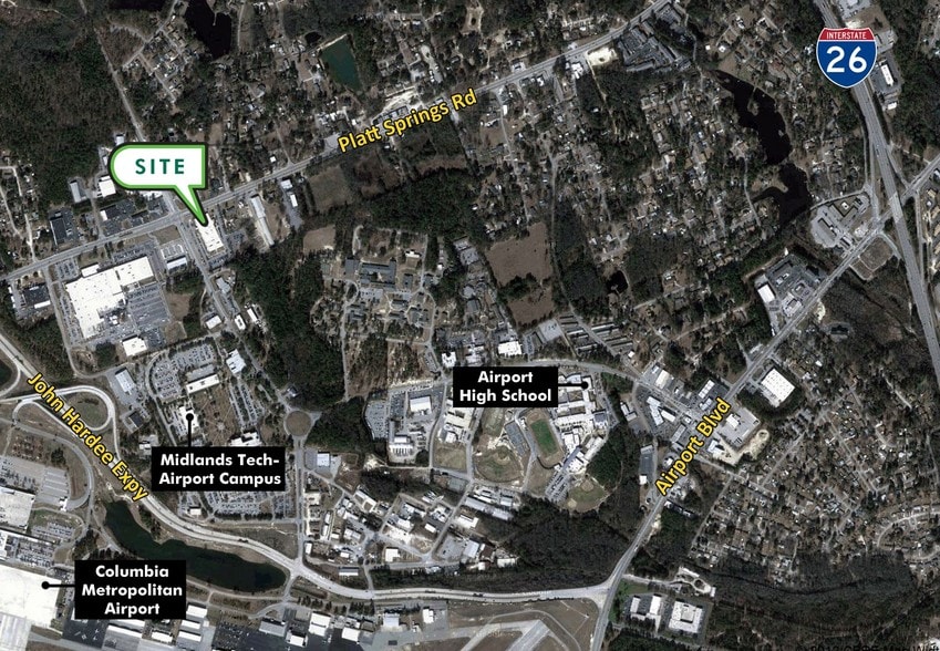 3245 Platt Springs Rd, Springdale, SC for lease - Aerial - Image 3 of 6