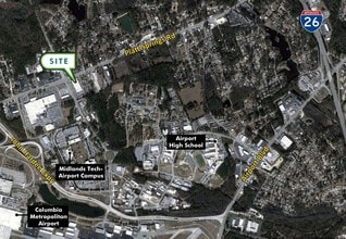 3245 Platt Springs Rd, Springdale, SC - AERIAL  map view