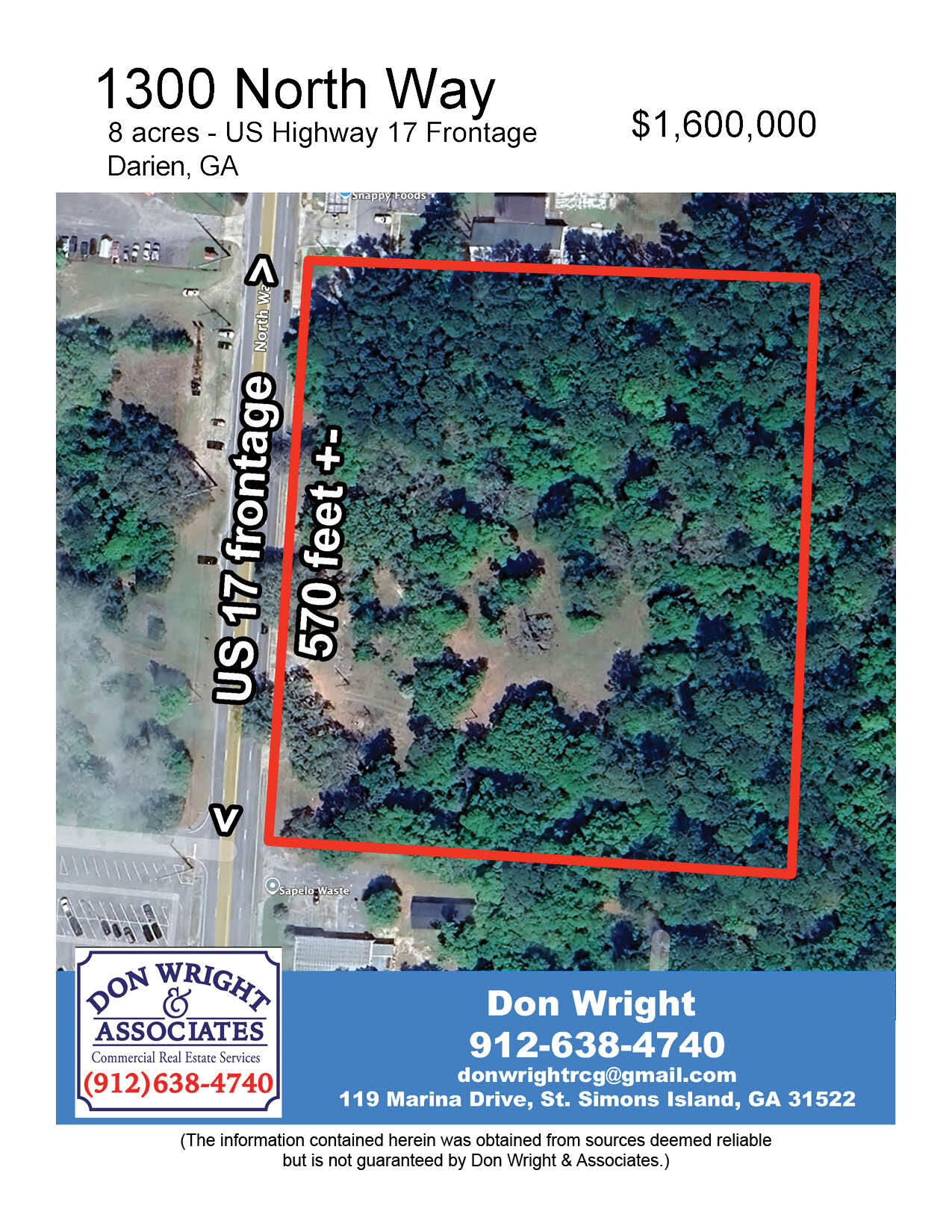 1300 North Way, Darien, GA for sale Building Photo- Image 1 of 5