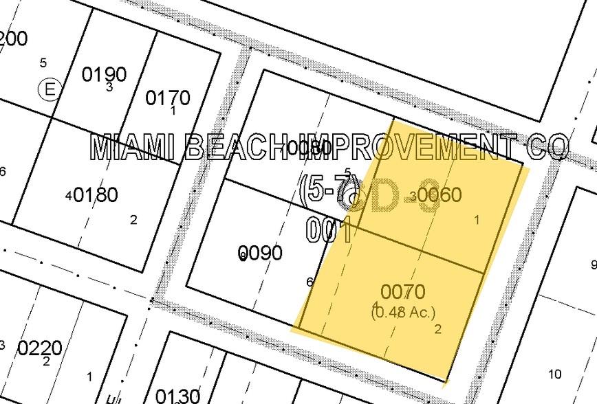 2000 Collins Ave, Miami Beach, FL for lease - Plat Map - Image 2 of 7