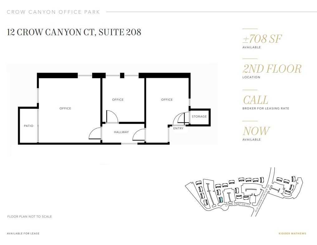 3 Crow Canyon Ct, San Ramon, CA for lease Floor Plan- Image 1 of 1