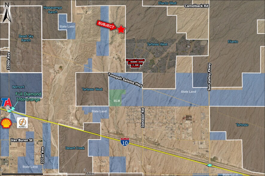 4201 313th Avenue, Buckeye, AZ for sale - Aerial - Image 2 of 4