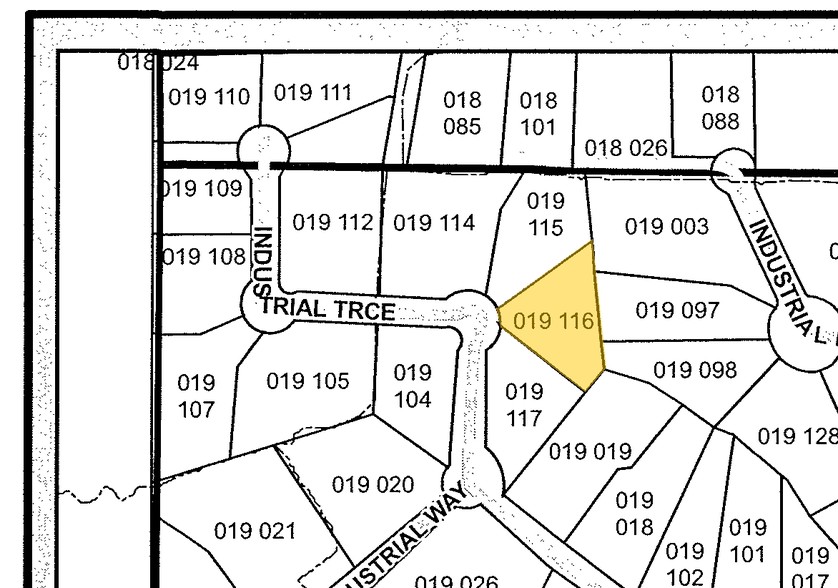 9315 Industrial Ter, Alpharetta, GA for sale - Plat Map - Image 2 of 3