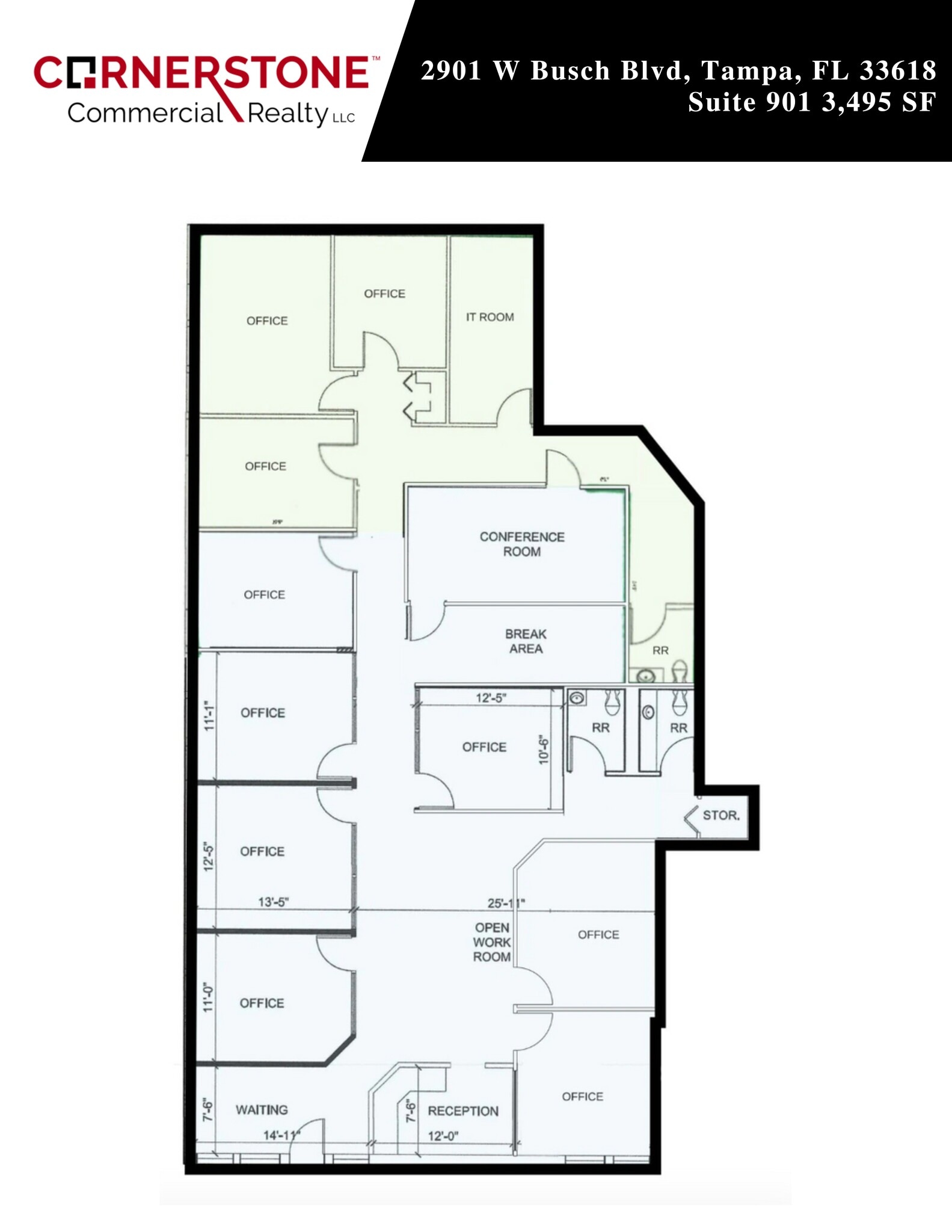 2901 W Busch Blvd, Tampa, FL for lease Site Plan- Image 1 of 1