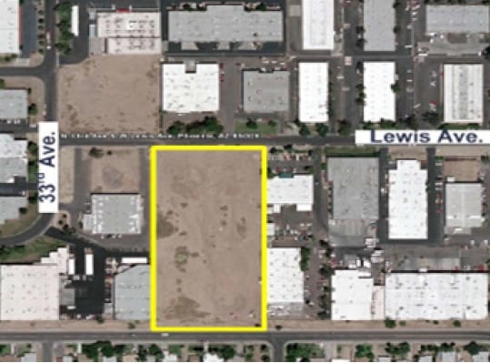3201 W Lewis Ave, Phoenix, AZ for lease - Aerial - Image 3 of 5