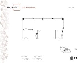 6133 N River Rd, Rosemont, IL for lease Floor Plan- Image 2 of 2