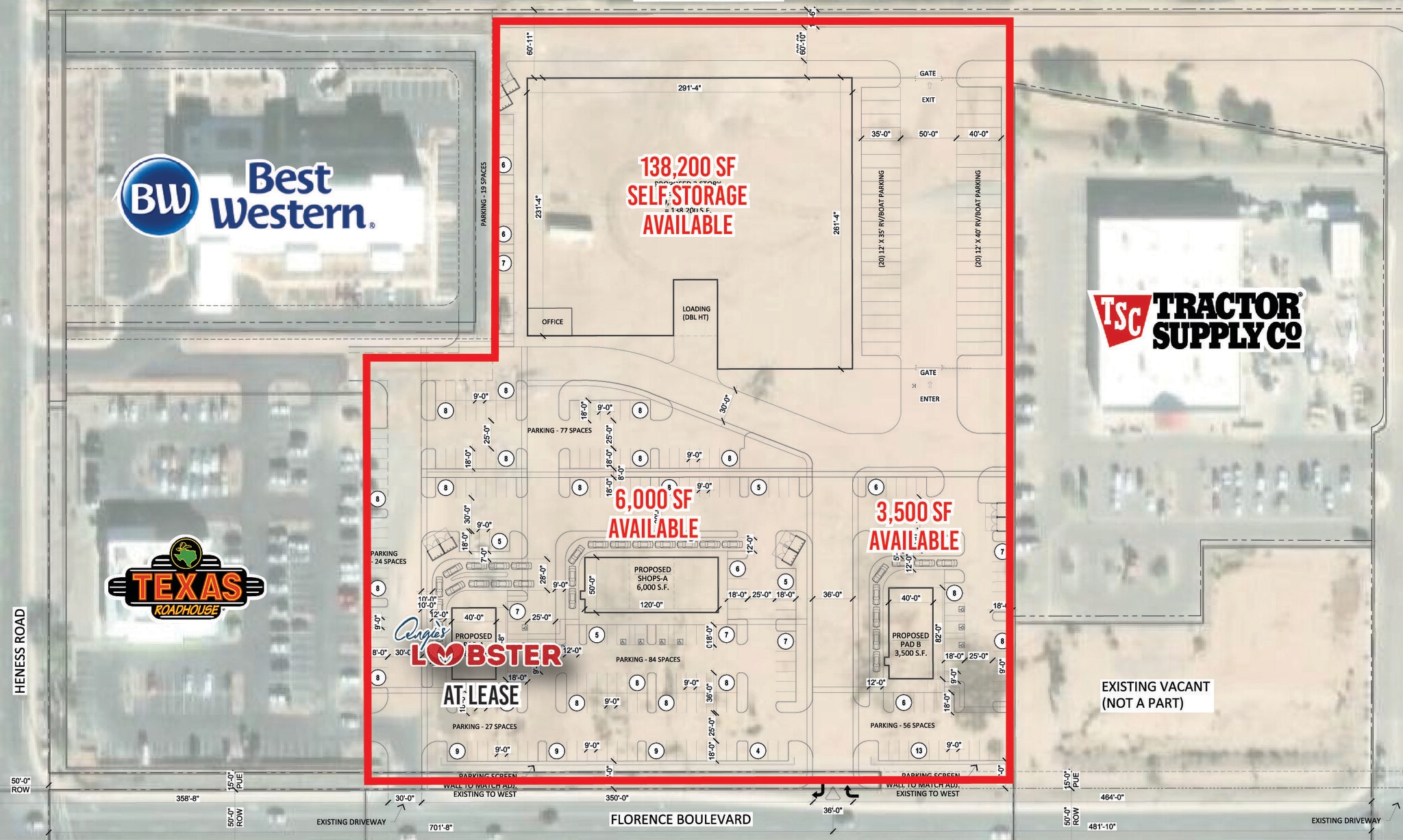 E/NEC Florence Blvd & Henness Rd, Casa Grande, AZ for lease Primary Photo- Image 1 of 3