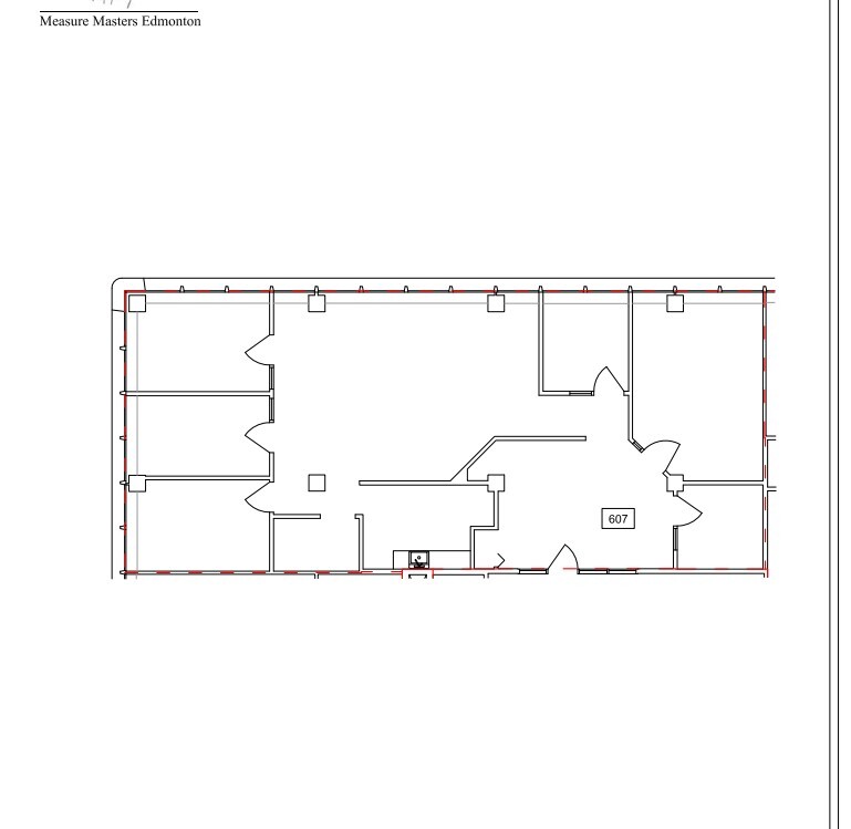 10107-10119 Jasper Av NW, Edmonton, AB for lease Floor Plan- Image 1 of 1