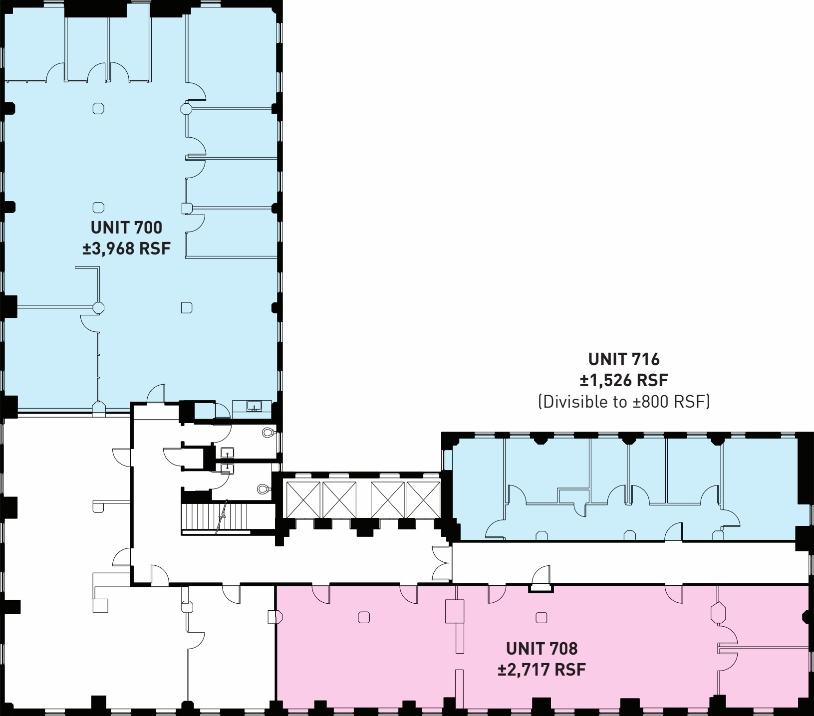 1680 N Vine St, Hollywood, CA for lease Floor Plan- Image 1 of 1