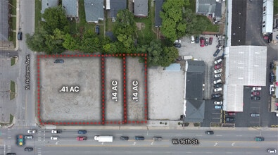 2620 W 16th St, Indianapolis, IN - AERIAL map view - Image1