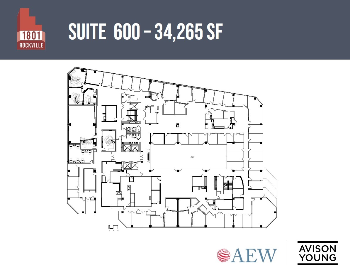 1801 Rockville Pike, Rockville, MD for lease Floor Plan- Image 1 of 1