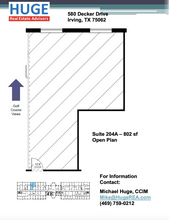 580 Decker Dr, Irving, TX for lease Floor Plan- Image 1 of 1