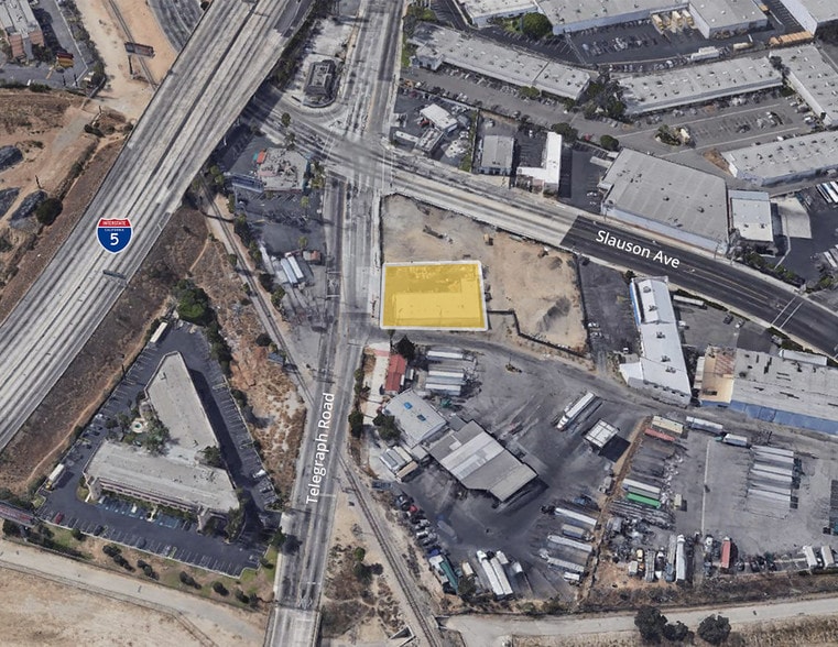 7895 Telegraph Rd, Montebello, CA for lease - Aerial - Image 2 of 9