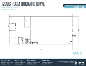 12006 Plum Orchard Dr, Silver Spring, MD for lease Floor Plan- Image 1 of 1