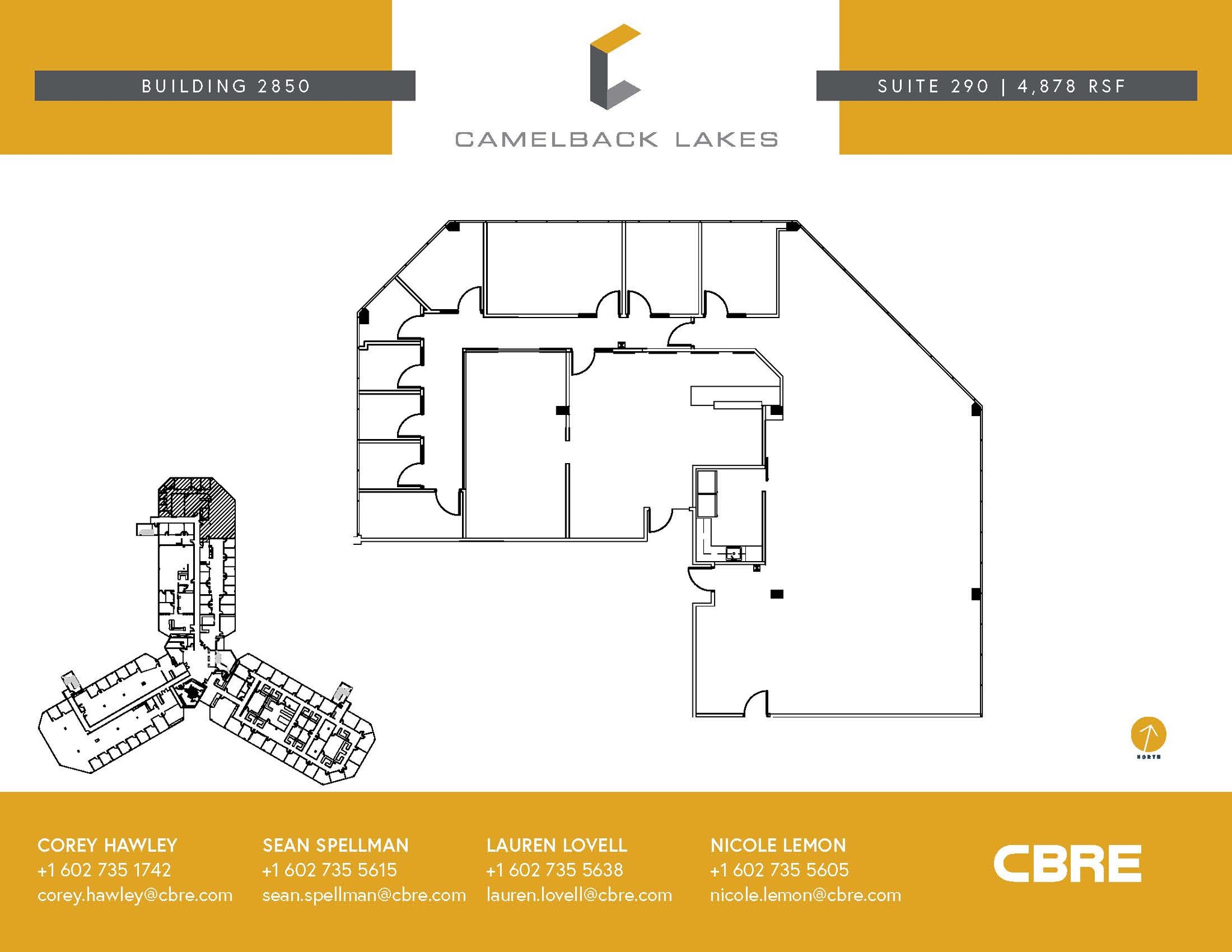 2850 E Camelback Rd, Phoenix, AZ for lease Floor Plan- Image 1 of 1