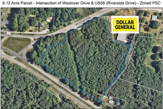 Riverside Dr, Danville, VA - aerial  map view - Image1