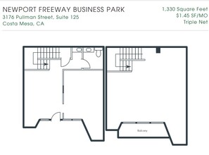 3176 Pullman St, Costa Mesa, CA for lease Floor Plan- Image 1 of 1