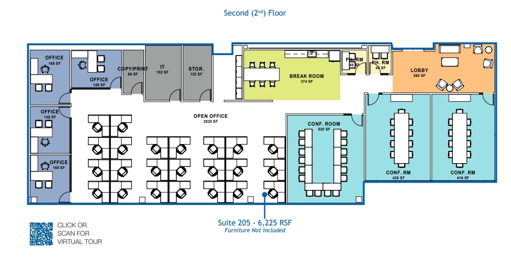 4819 Emperor Blvd, Durham, NC for lease Floor Plan- Image 1 of 2