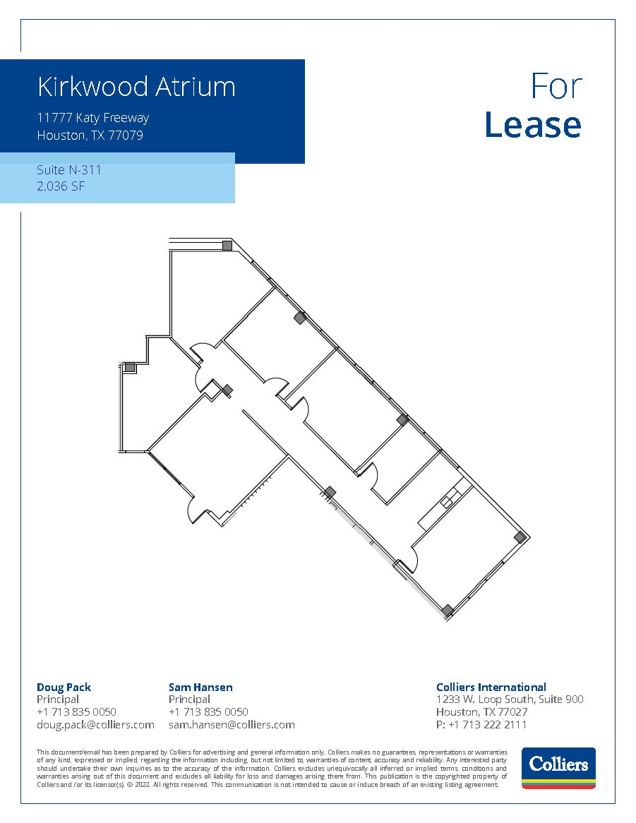 11777 Katy Fwy, Houston, TX for lease Floor Plan- Image 1 of 1