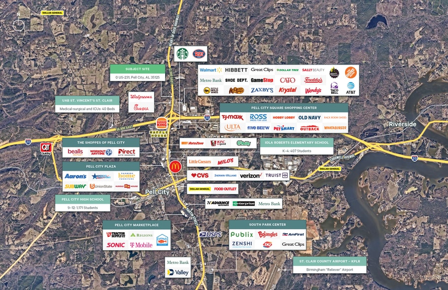 US HWY 231, Pell City, AL for lease - Building Photo - Image 2 of 2