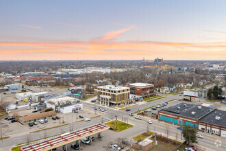 502 E Cesar E Chavez Ave, Lansing, MI - aerial  map view