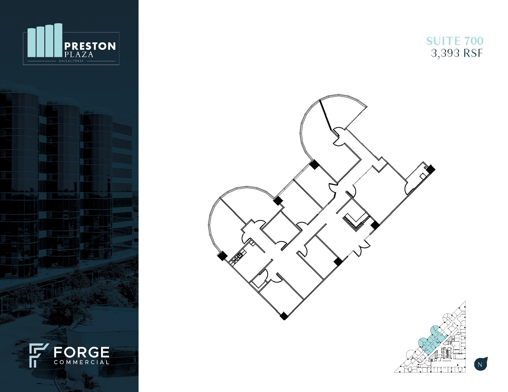 17950 Preston Rd, Dallas, TX for lease Floor Plan- Image 1 of 1