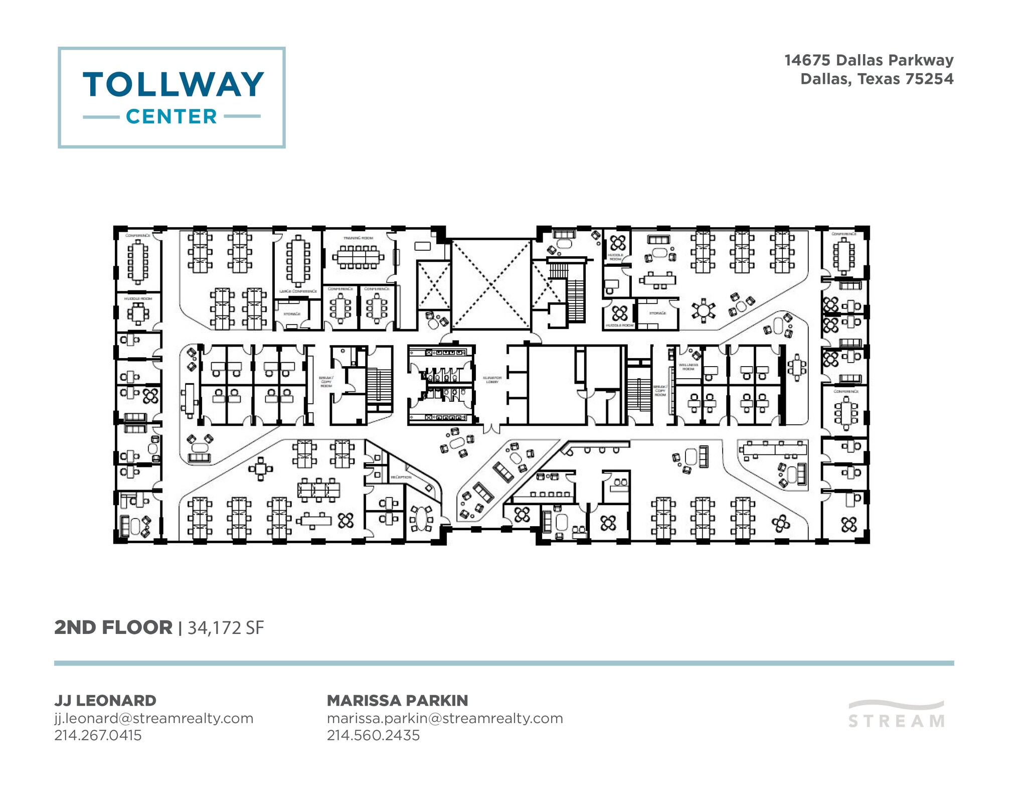 14675 Dallas Pky, Dallas, TX for lease Floor Plan- Image 1 of 1