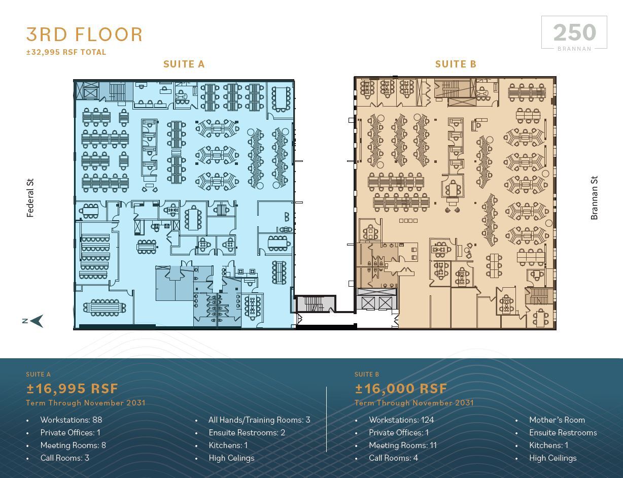 250 Brannan St, San Francisco, CA for lease Floor Plan- Image 1 of 1