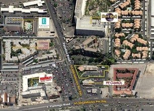 4211 Paradise Rd, Las Vegas, NV - AERIAL  map view
