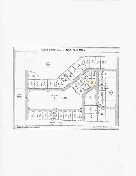 93 N Julius Ln, Mound House, NV for sale - Plat Map - Image 1 of 1