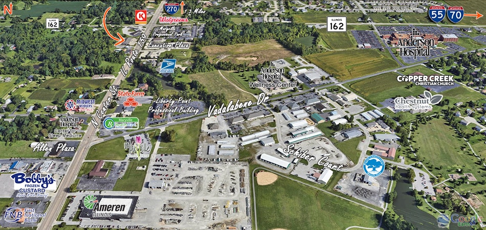 2921 N Center St, Maryville, IL for lease - Building Photo - Image 3 of 3