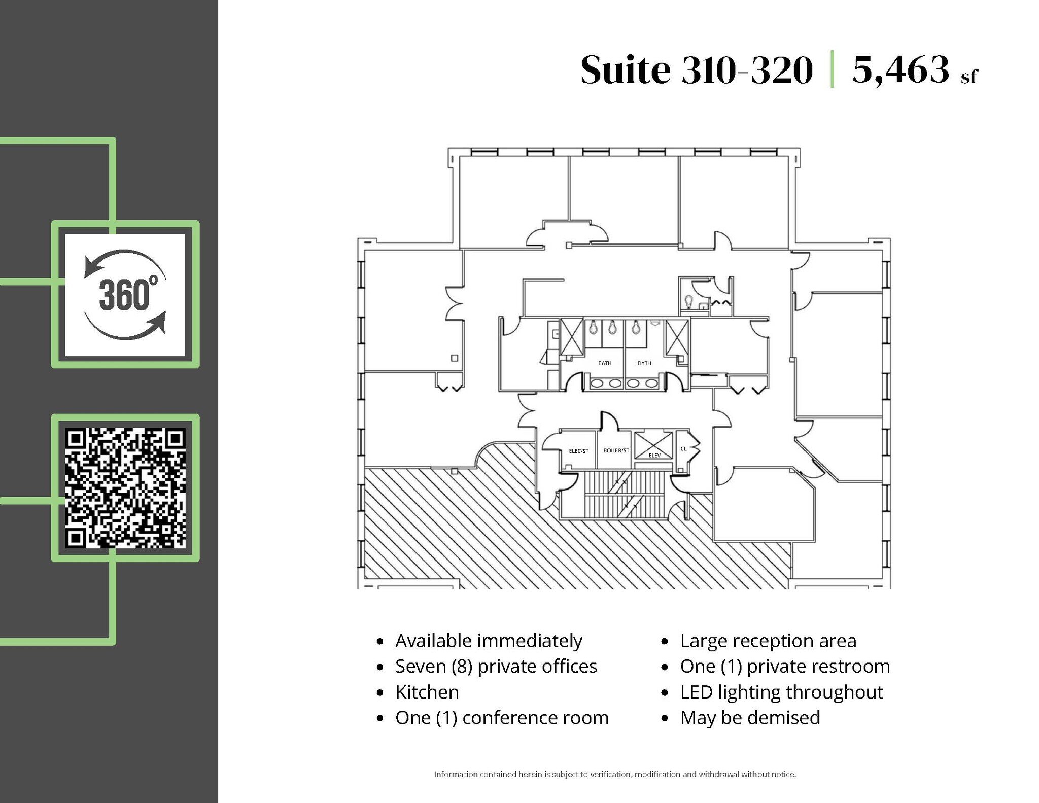 1550 Spring Rd, Oak Brook, IL for lease Floor Plan- Image 1 of 6