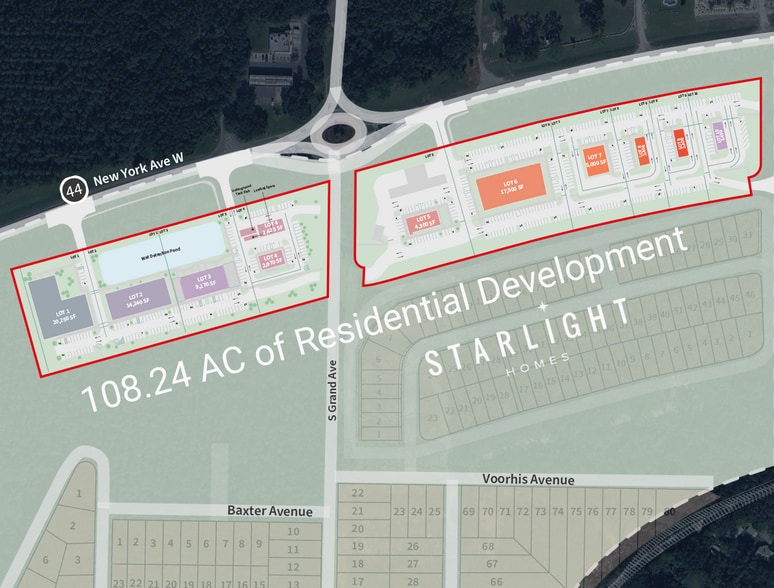 2190 New York Ave, Deland, FL for lease - Site Plan - Image 2 of 6