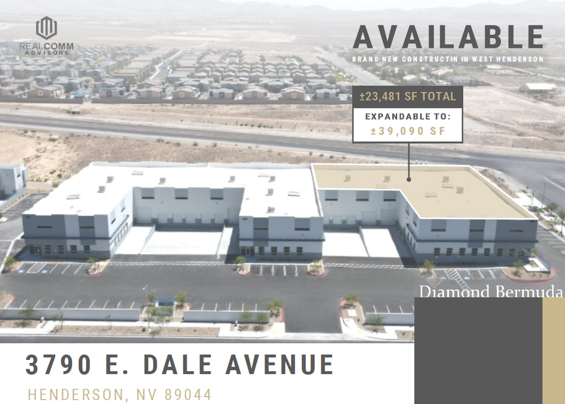3790 E Dale Ave, Henderson, NV for lease Building Photo- Image 1 of 6