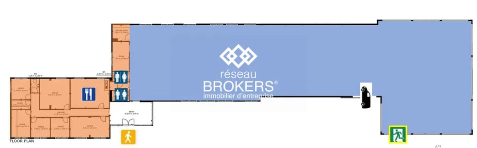 Industrial in Serres-Castet for lease - Floor Plan - Image 1 of 5