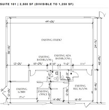 4413 Roosevelt Rd, Hillside, IL for lease Floor Plan- Image 2 of 2