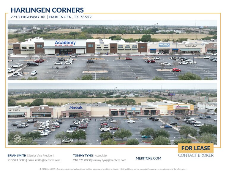 Harlingen Corners Shopping Center - Lincoln Outparcels, Harlingen, TX for lease - Building Photo - Image 2 of 4