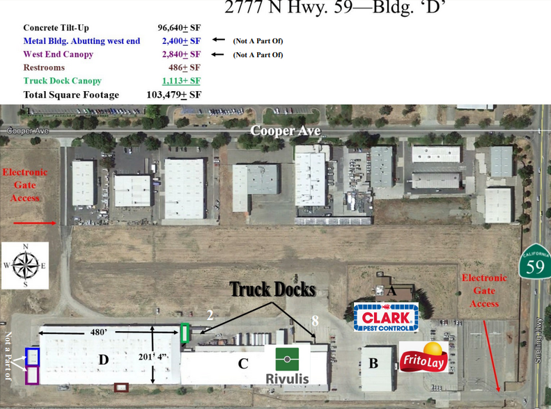 2777 N Highway 59, Merced, CA for lease - Building Photo - Image 1 of 3