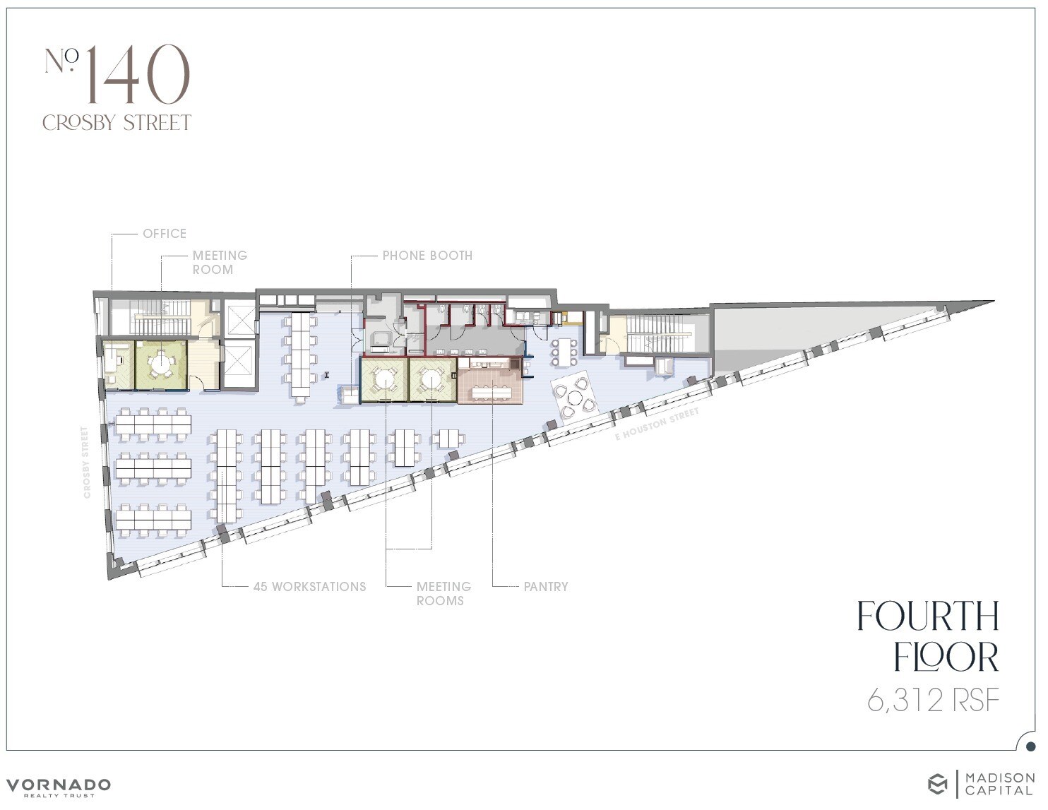 140 Crosby St, New York, NY for lease Floor Plan- Image 1 of 5