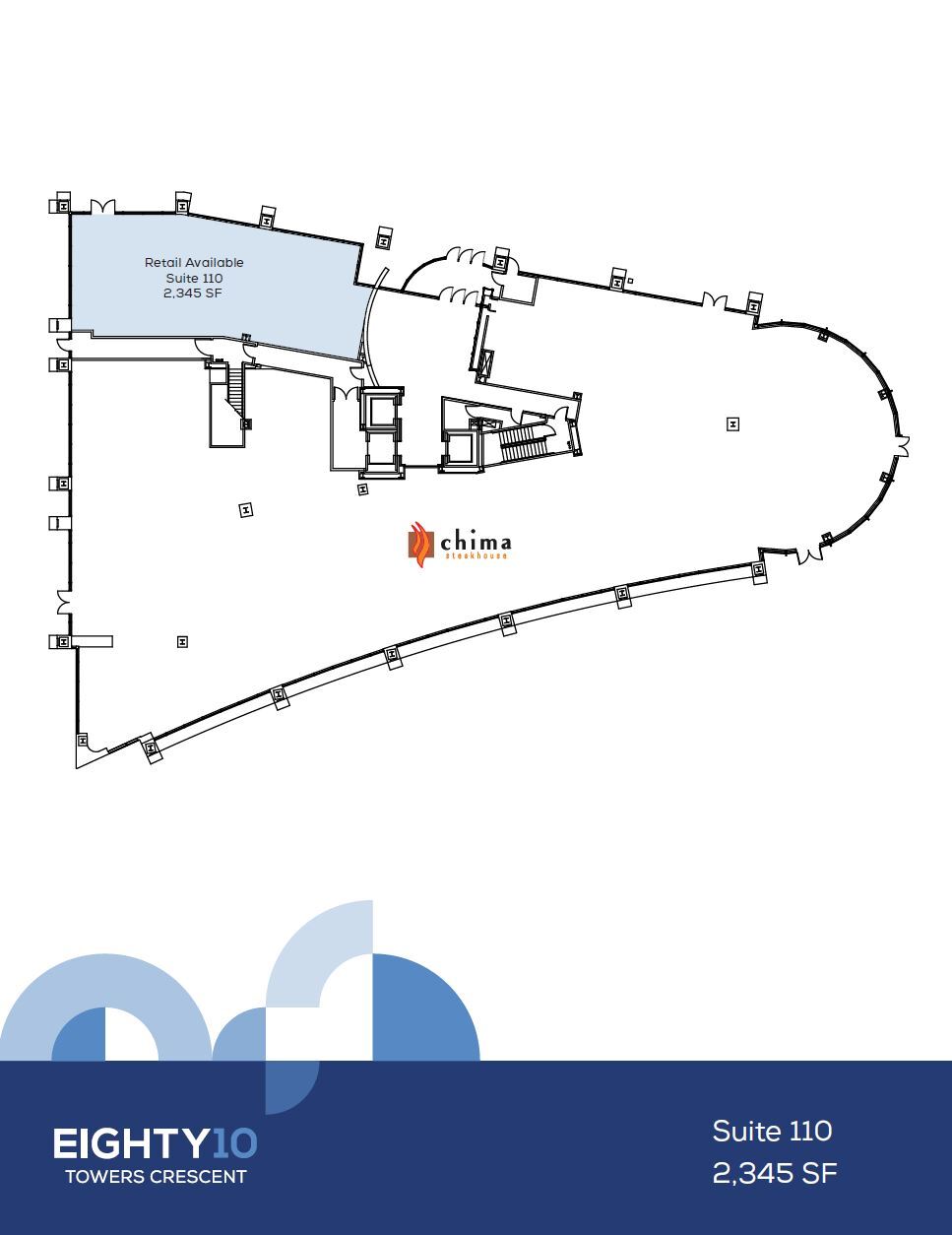 8020 Towers Crescent Dr, Vienna, VA for lease Floor Plan- Image 1 of 1